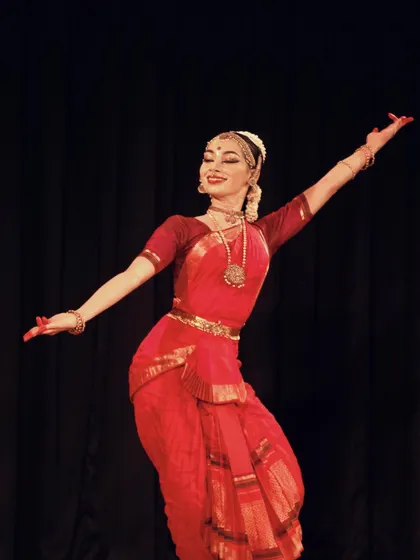 These are more stills from my HCL performance at the Madras Music Academy. Each photo captures a different movement and expression from the Varnam and Padam pieces I presented.