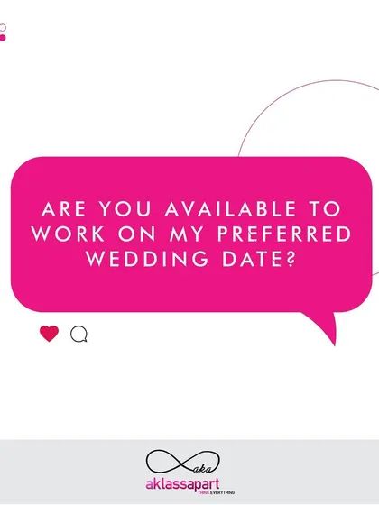 "Are you available for my preferred date?" This is the first and most crucial question to ask any event planner you're considering for your important corporate event.
