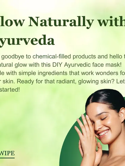 You can say goodbye to chemical-filled products with this easy DIY Ayurvedic face mask. It uses simple, natural ingredients to give you radiant, glowing skin.