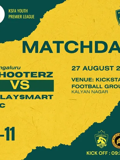 A collage of our official Match Day announcements for the KSFA Youth Premier League. We ensure our players, parents, and supporters are always informed about upcoming fixtures for all age groups.