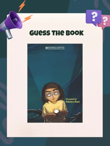 It's quiz time! Can you guess the book just by looking at a piece of its cover? Test your book knowledge with our fun games.