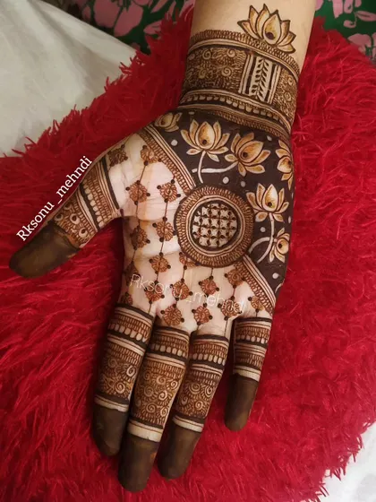 This collection showcases more of my diverse design work. Each piece is a unique blend of floral, geometric, and traditional patterns, demonstrating the versatility of mehndi art.