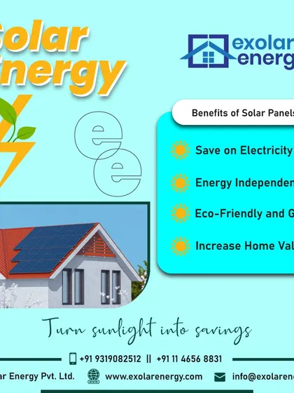 Solar energy offers four key benefits: saving on electricity bills, achieving energy independence, being eco-friendly, and increasing your home's value. Turn sunlight into savings with us.