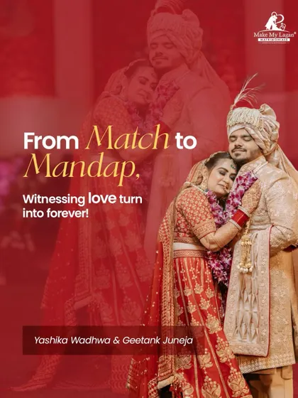 From "What if?" to "Forever." We celebrate Yashika and Geetank, who found not just love, but their person. Their story shows that when modern love meets mindful matchmaking, the result is a natural, beautiful connection.