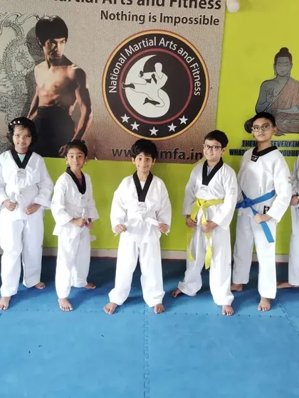 Another group photo of our dedicated Taekwondo practitioners.
