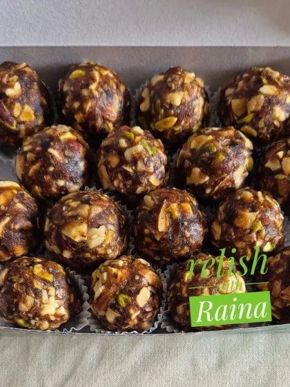 The combination of different nuts like almonds, pistachios, and walnuts provides a wonderful crunch and flavor.
