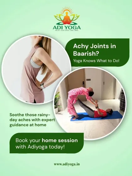 Achy joints during the Mumbai baarish? You are not alone. I provide expert guidance at home to soothe those rainy-day aches with gentle, effective yoga poses, like this assisted backbend that helps open up the spine and relieve stiffness.