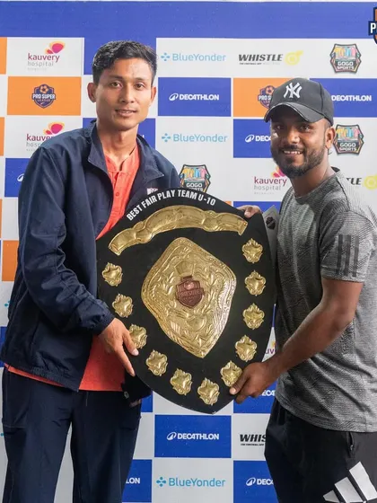 It's not just about winning matches. We are proud of our U11 team for winning the Fair Play Award at the Pro Super League, showcasing outstanding sportsmanship.
