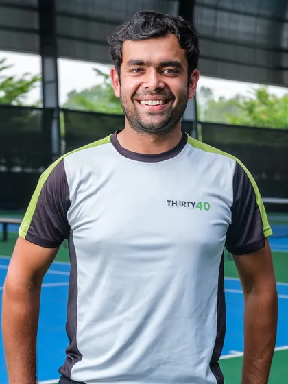 This is me, Arnav. I'm on the court every day, driven by a simple goal: to help people discover their potential and find joy in sports. My approach is direct and honest, focusing on building your level first, because solid fundamentals are the only path to real results.