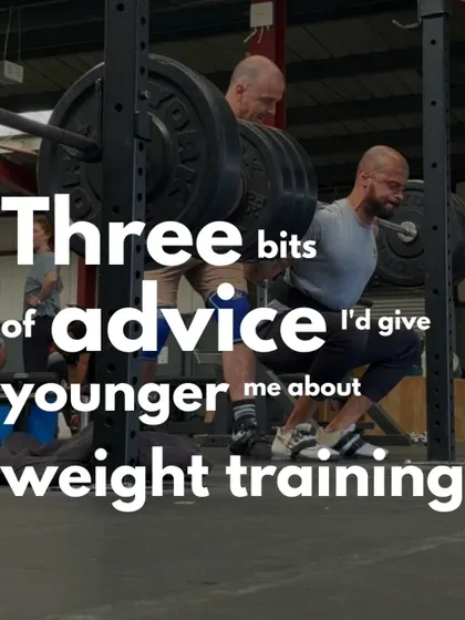Here are three key pieces of advice for weight training. Keep warm-ups simple and specific, ensure your working sets are hard with maximal intent, and don't rush progressive overload. Patience and consistency are more important than complexity.