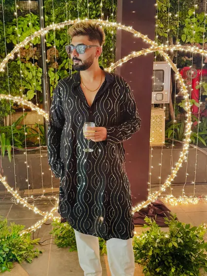 Enjoying the festive atmosphere at the OLA corporate event. It's great to bring my music to different settings.