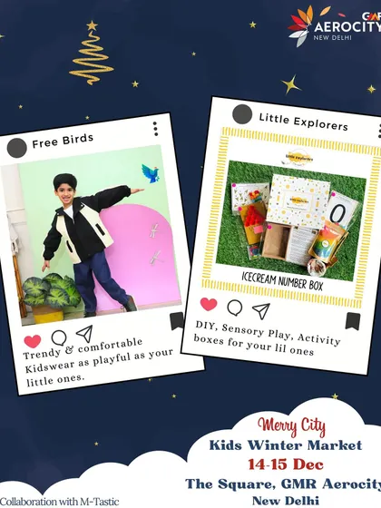 Discover unique kid-centric brands like Free Birds, offering playful kidswear, and Little Explorers, with their creative DIY and sensory play boxes. It's a one-stop shop for style and fun.