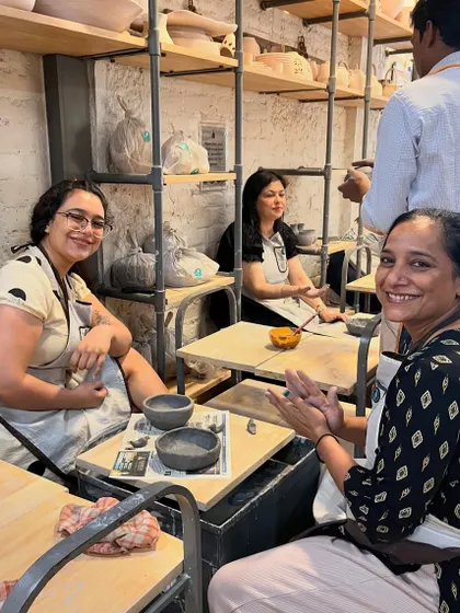 Our Mother's Day "Family of Bowls" workshop was filled with messy hands and warm hearts. Families came together to shape more than just clay; they shaped lasting memories.