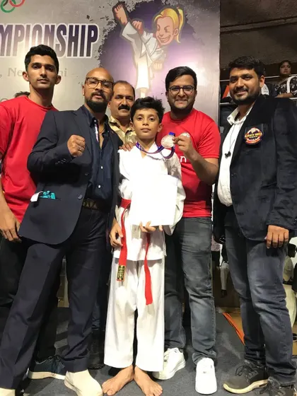 A proud moment for Bhatkal. Our student Falah MJ secured a bronze medal at the All India sub junior Karate championship in New Delhi.