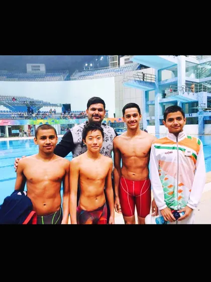 A throwback to a proud moment at the School National (SGFI) Games in Delhi. This medal was a key milestone for the academy and a sign of the national-level success to come.
