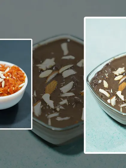 Our desserts, like this Gajar Halwa and chocolate pudding, are a vibe check. They are sweet, healthy, and totally worth it. Skip the FOMO and order a healthy dessert today.