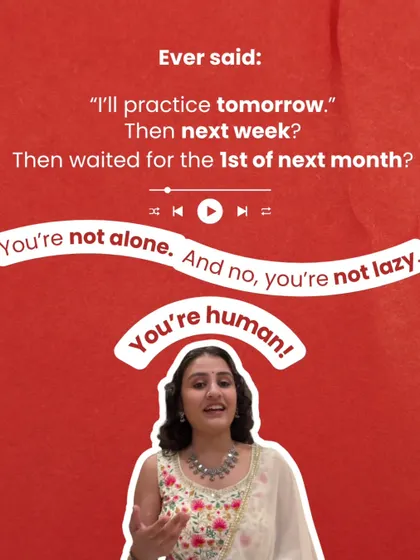 Ever said, "I'll practice tomorrow," then next week, then waited for the 1st of next month? You're not lazy, you're human. Here's a doable plan to get you back on track.
