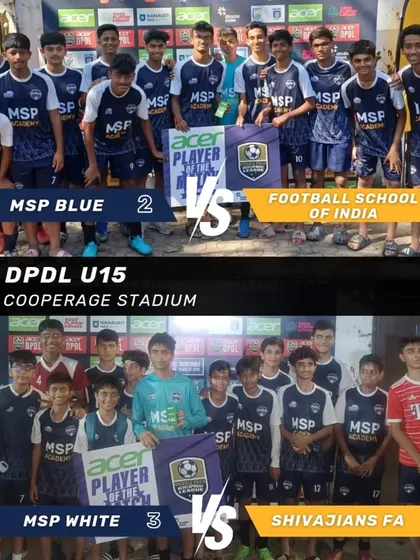 Double victory for our U15 Blue and White teams in the DPDL.
