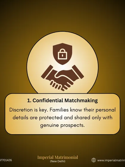 Confidentiality is the cornerstone of our service. We ensure that the personal details of our elite families are protected and shared only with genuine, handpicked prospects, building a foundation of trust from the very beginning.