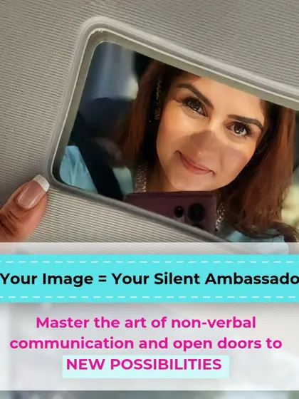 Your image is your silent ambassador. A reminder of the power of first impressions.