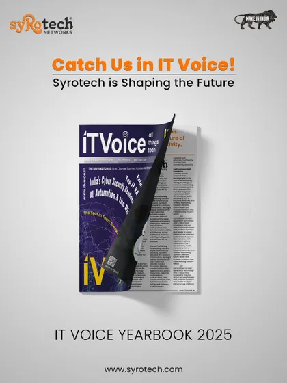 We were recently featured in the IT Voice Yearbook 2025. This feature shares our insights on the future of networking and technology, highlighting our role as a leader in the Indian telecom industry.