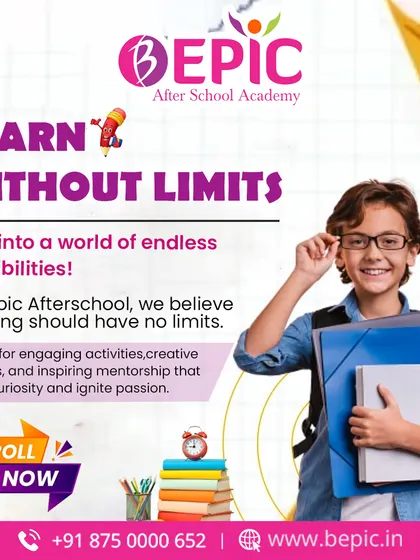 At our academy, we believe learning should have no limits. We spark curiosity and ignite passion through engaging activities, creative projects, and inspiring mentorship.
