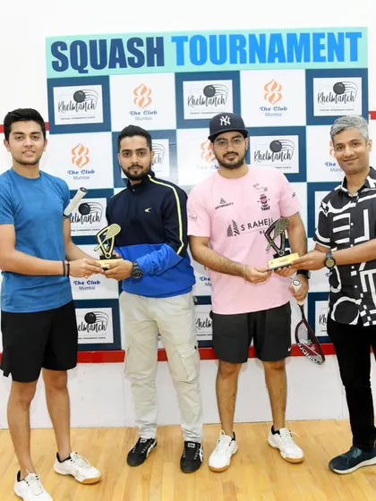 The winners and runners-up of the Men's Open category at our exclusive tournament for The Club members. Congratulations to all participants.