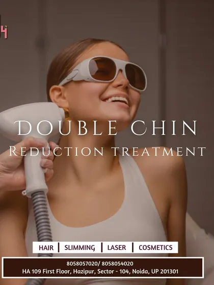A defined jawline can change your entire look. Our Double Chin Reduction treatment is a targeted, non-invasive procedure designed to eliminate fat under the chin. Here you can see how quick and comfortable the process is.