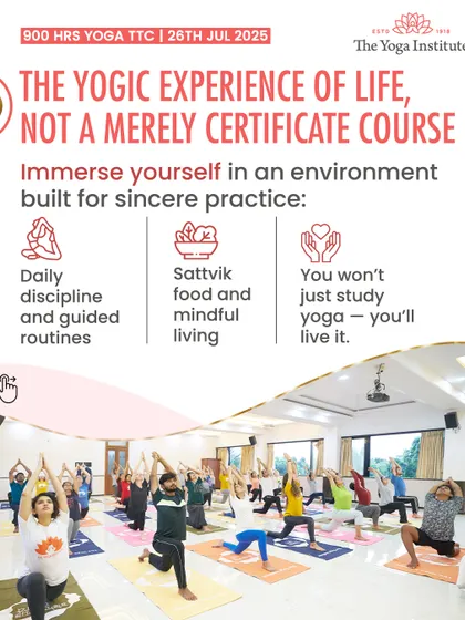 This is a yogic experience, not merely a certificate course. You will immerse yourself in an environment of daily discipline and mindful Sattvik living. You won't just study yoga, you'll live it.