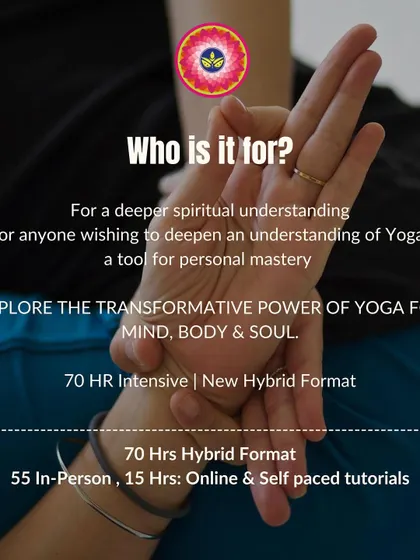 Who is this training for? It's for anyone wishing to deepen their spiritual understanding and use yoga, especially pranayama, as a tool for personal mastery.
