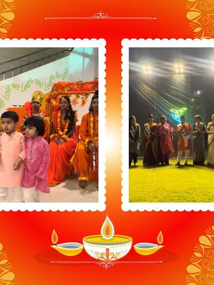 Day 1 of the Ramayana Show was magical. From captivating laser lights to enchanting performances, our little stars were transported to an epic world of storytelling.