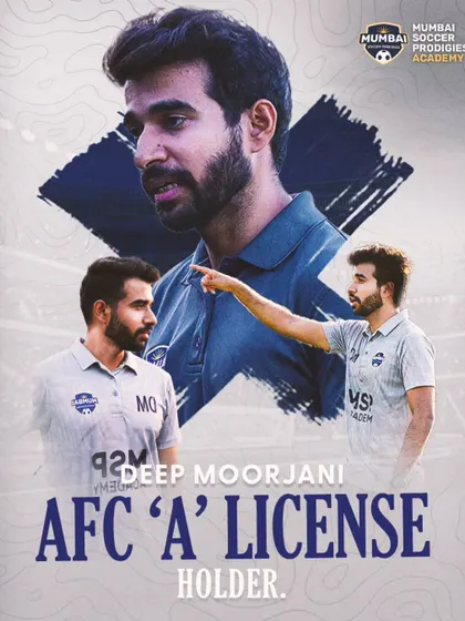 We celebrate the achievements of our coaching staff. Congratulations to our Head of Youth Development, Coach Deep Moorjani, on earning his prestigious AFC ‘A’ License.