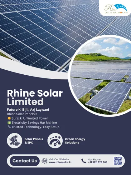 Future ki bijli, aaj lagwao. Our panels provide unlimited power from the sun, electricity savings every month, and an easy setup.