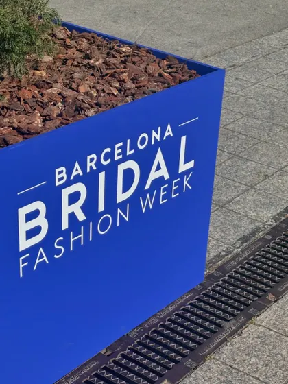 Attending Barcelona Bridal Fashion Week. I'm always scouting for new trends, designers, and inspiration from around the world to bring fresh ideas to my clients.