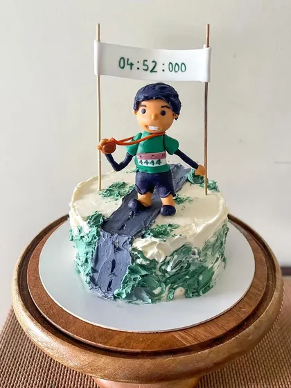This cake shows how we can commemorate any special milestone.