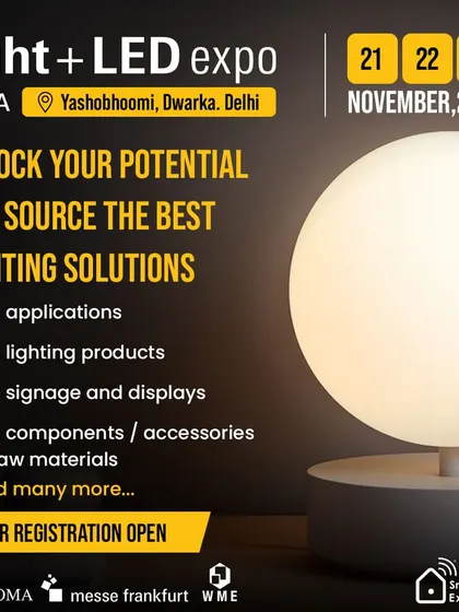 Unlock your potential by sourcing the best lighting solutions, from raw components and accessories to finished LED applications and displays.