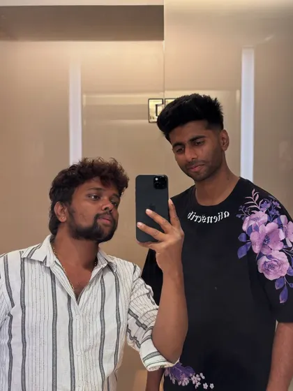 Another angle of Mayank Yadav's cut.