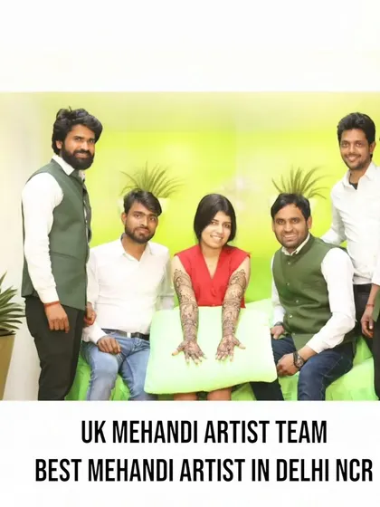 This is my team of talented artists. With a large and experienced team, we can manage mehandi for weddings of any size, anywhere in Delhi NCR and beyond.