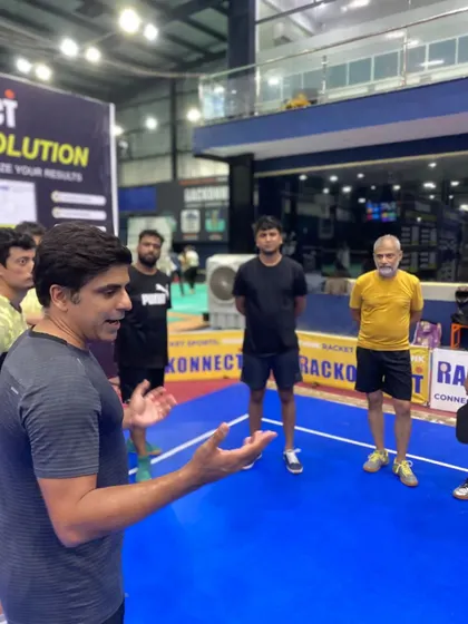 A look inside one of our popular Pickleball skills clinics. We welcome players of all levels, from absolute beginners learning the basics to advanced players refining their dinks and drives. It's all about learning in a fun, community-focused environment.