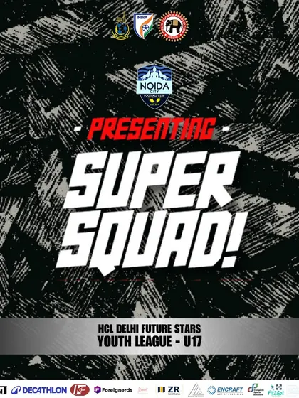 Announcing our super squad for the U17 Delhi Youth League. This team is built to compete and win at the highest youth level.