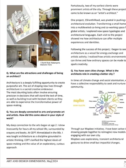 (Duplicate of 39) In this part of the interview, I discuss my deep connection to art and how it has shaped my architectural practice, from my earliest days to the founding of my studio.