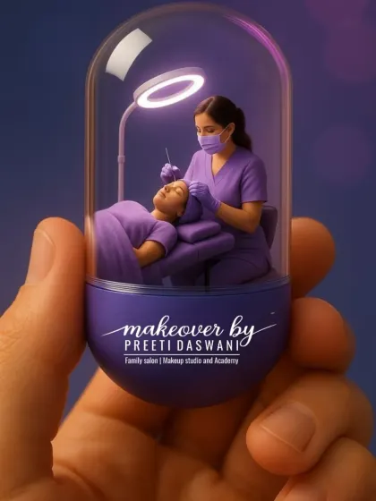 This image captures the essence of what I do: providing a miniature world of transformation and care. In my salon, every client receives focused, expert service, whether it is for detailed skin treatments or a complete makeover.
