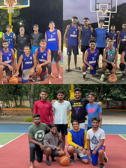 Collage of team photos from the KSBBA 'C' Division league championship.