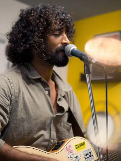 A passionate solo artist pouring his heart into the microphone. Our stage has been graced by so much incredible talent, and we're always excited for who's next.