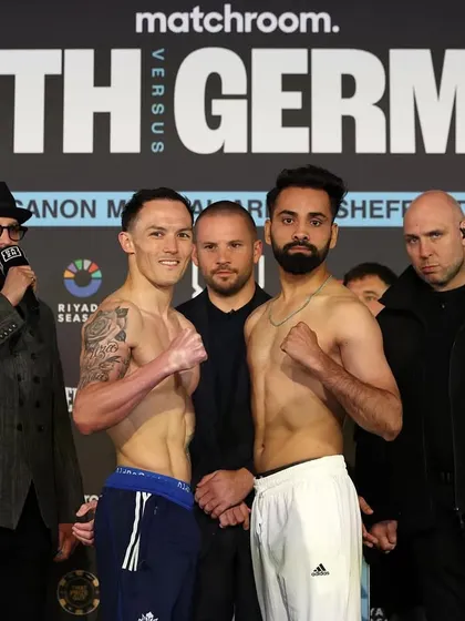 Face off done for a Matchroom Boxing event in Sheffield, UK. Our fighter is ready.