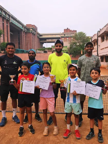 A group of our youngest winners and runners-up. The future of our academy is bright.