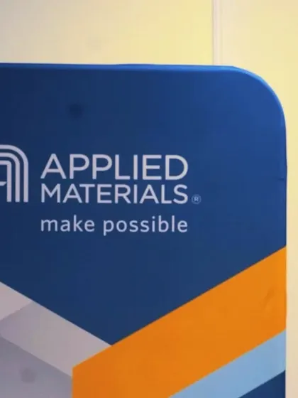 The branding of Applied Materials, one of the many companies where I've had the pleasure of conducting employee wellness programs. I partner with organizations that are committed to making health a priority for their people.