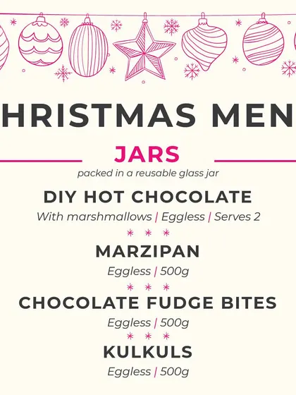 My Christmas menu also includes these treats packed in reusable glass jars. Perfect for gifting or just stocking your own pantry.