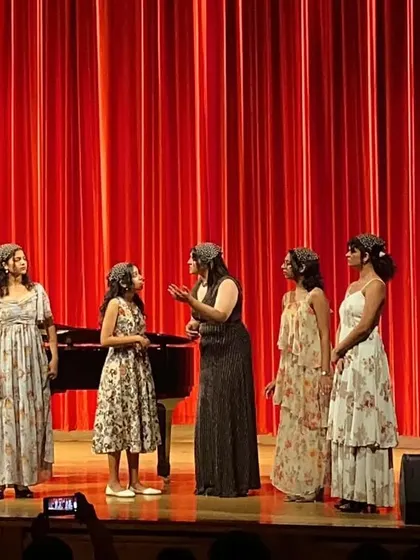 A duplicate of 48, this photo captures the drama and storytelling inherent in classical and opera performance.