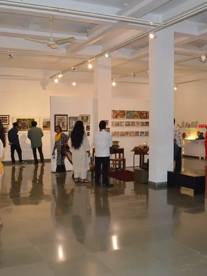 A full gallery view from the opening night of 'Southern Stars'.